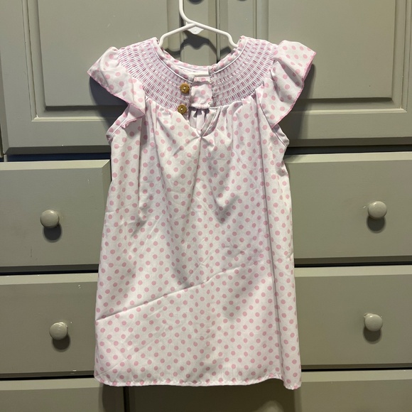 Toddler Girl Minnie Mouse Dress - Picture 6 of 9